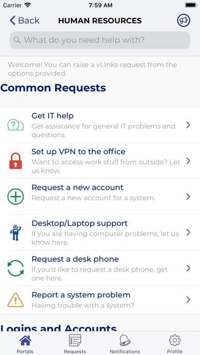 Tenant Concierge Screenshot