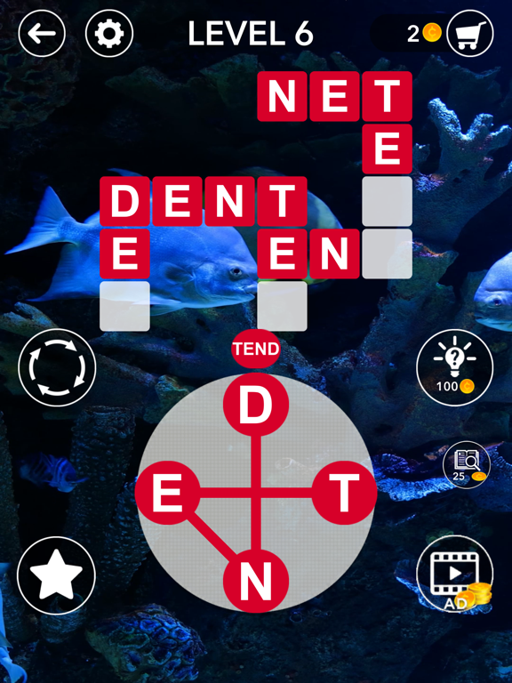 Screenshot #5 pour WordCross +: Cross Word Search