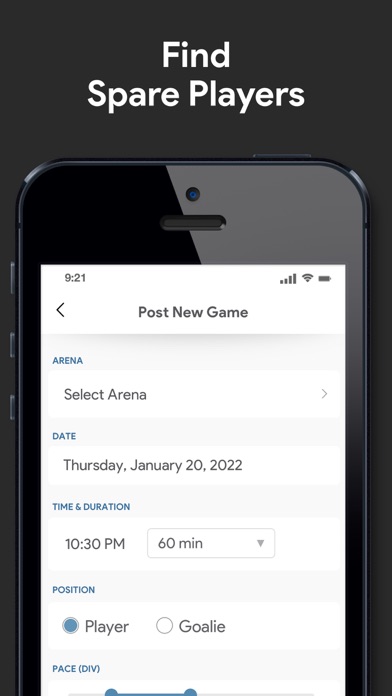 Shorthanded App Screenshot