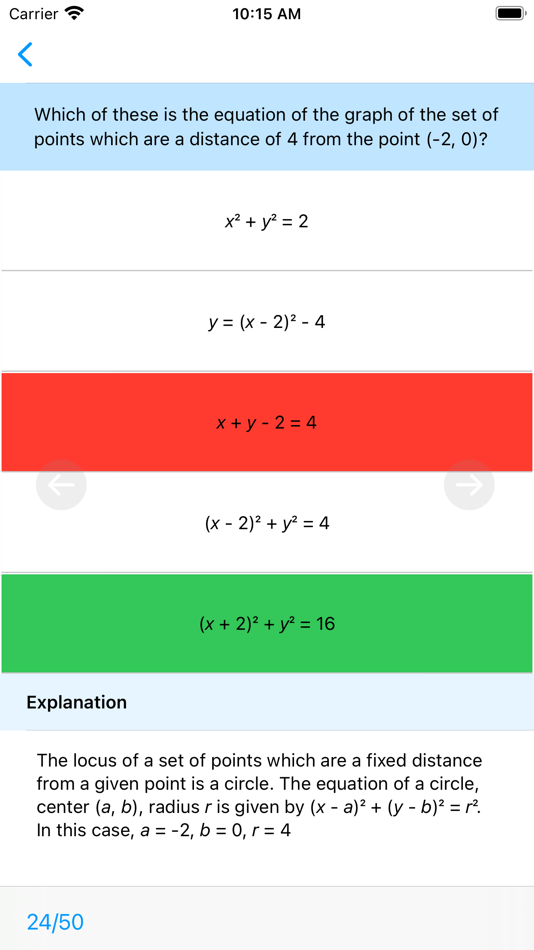 #9. SAT Math : Geometry Lite (iOS) 由: Webrich Software Limited