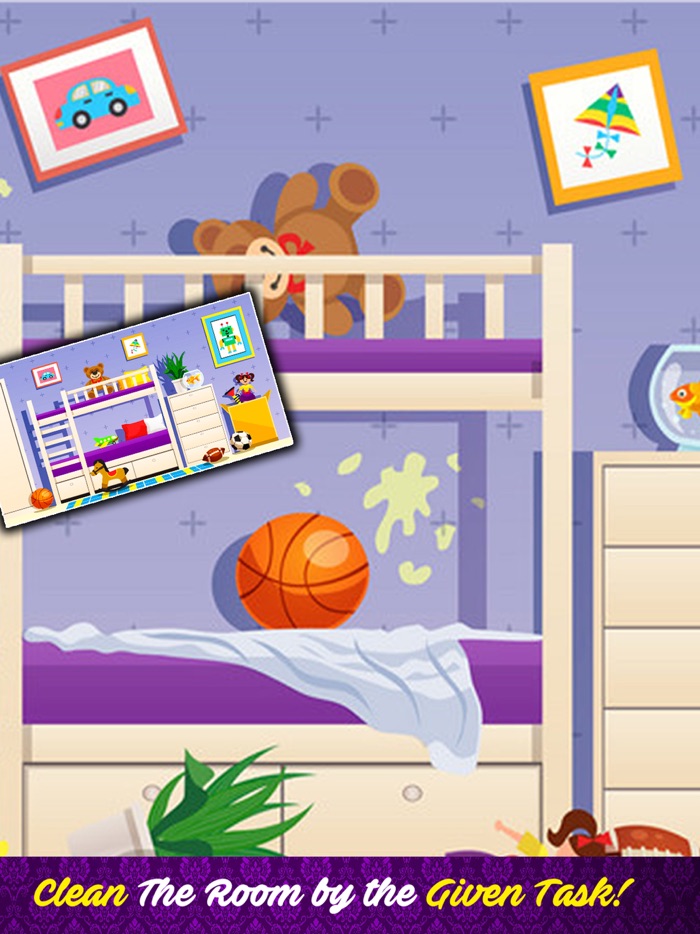 Barbie House Cleaning Game 3D