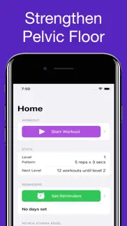 athena kegel trainer for women iphone screenshot 1