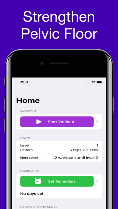 Screenshot #1 pour Athena Kegel Trainer for Women