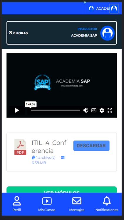 Academia SAP
