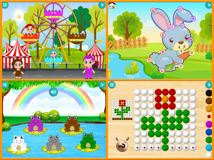 First Words Preschool Games