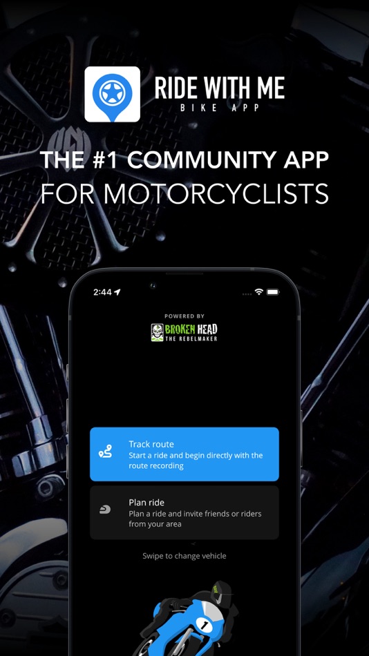 #1. Ride With Me! (iOS) 由: ndhbr