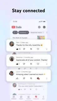 youtube studio iphone screenshot 2
