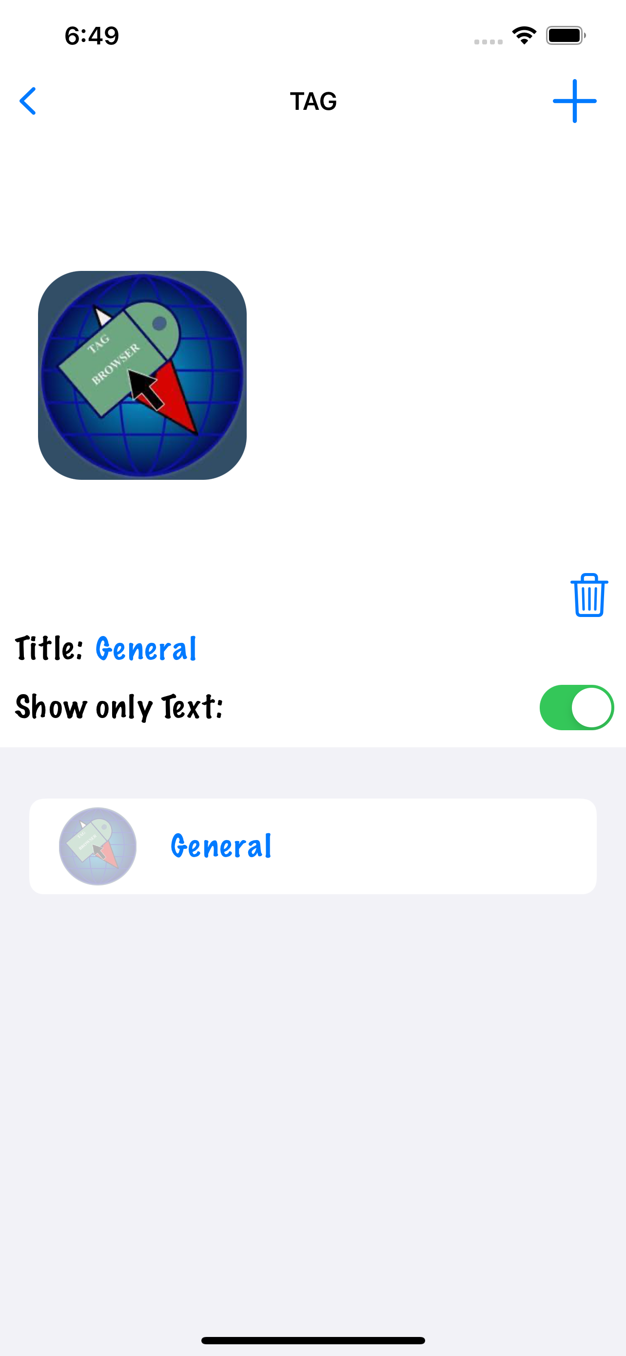 Tag Browser