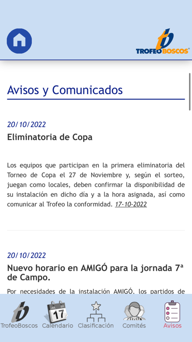 TROFEO BOSCOS Screenshot