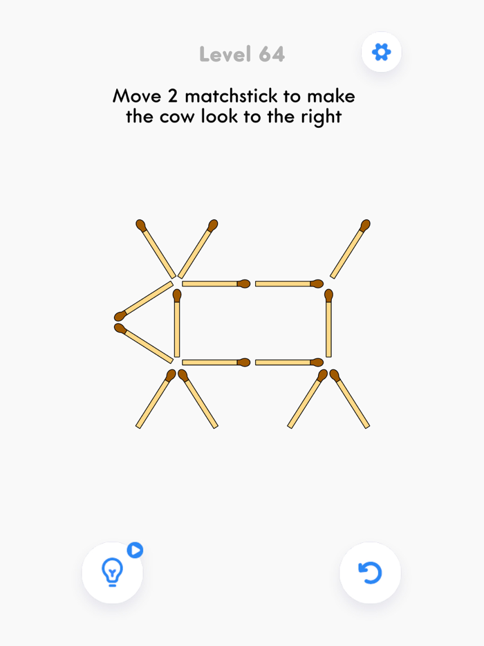 Matchstick puzzle game