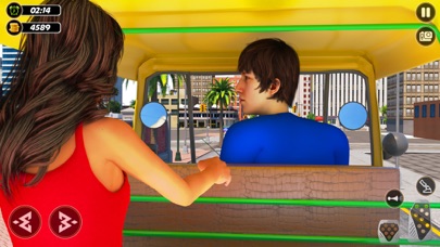 City Tuk Tuk: ドライビング ゲーム 3Dのおすすめ画像6