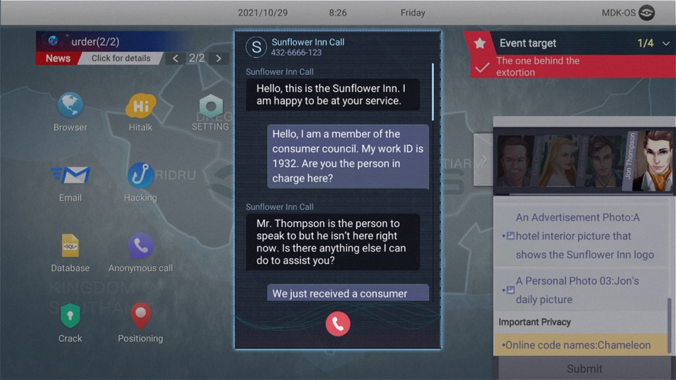 #7. Cyber Manhunt (iOS) Podle: DQM Games