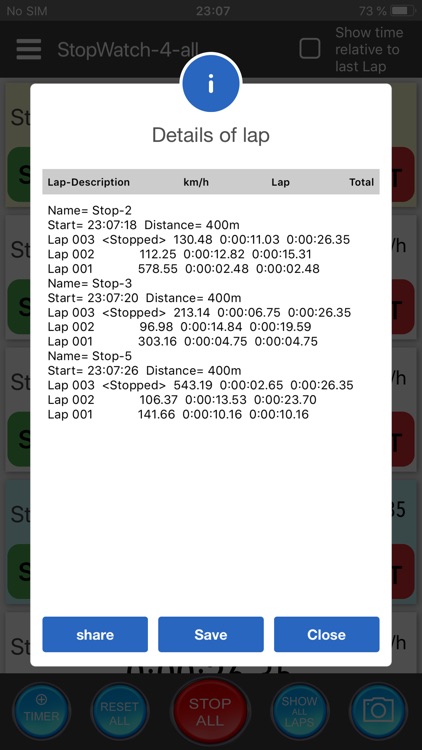 StopWatch4all screenshot-3