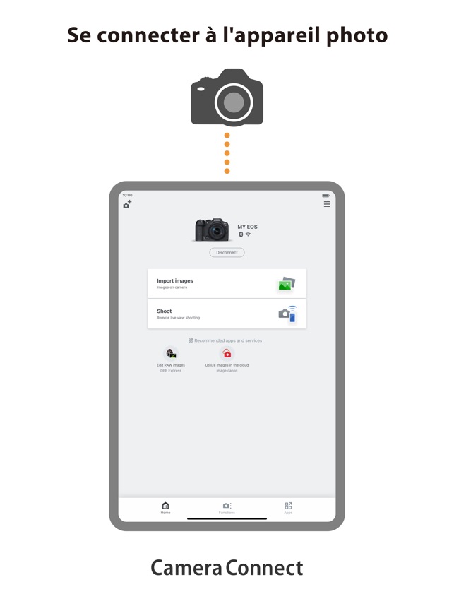 Canon Camera Connect dans l'App Store