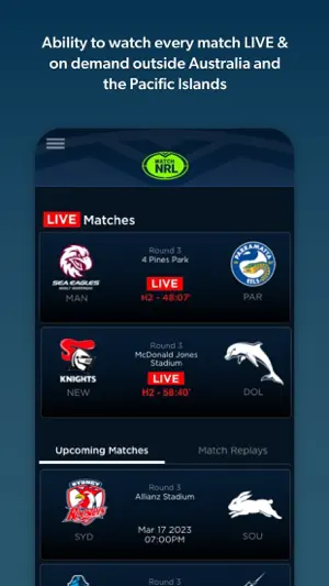 Watch NRL screenshot 2