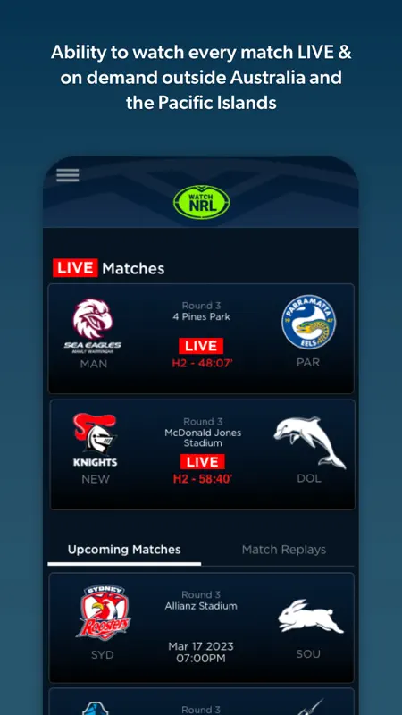 Watch NRL screenshot 2 of 5