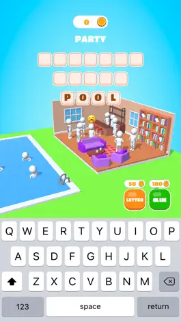 Game screenshot Fill The Word 3D mod apk