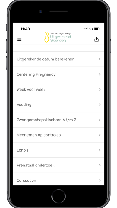 Verloskundigenpraktijk Uitgere Screenshot