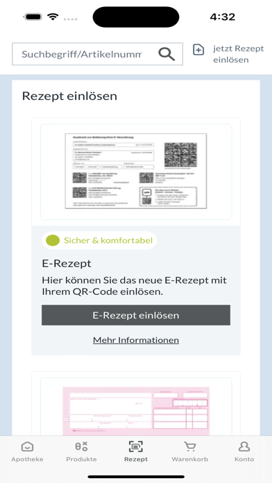 Friedenshof Apotheke Screenshot