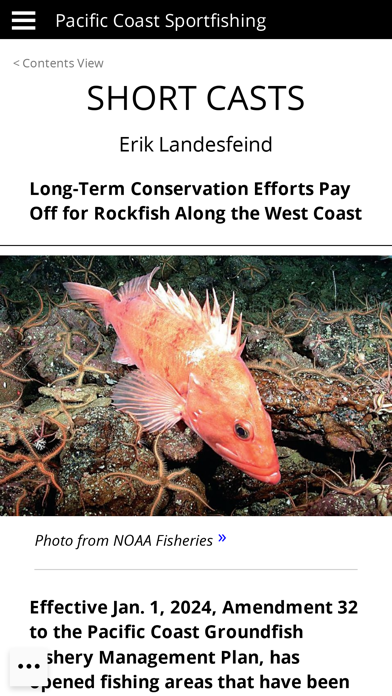 Pacific Coast Sportfishing Mag Screenshot