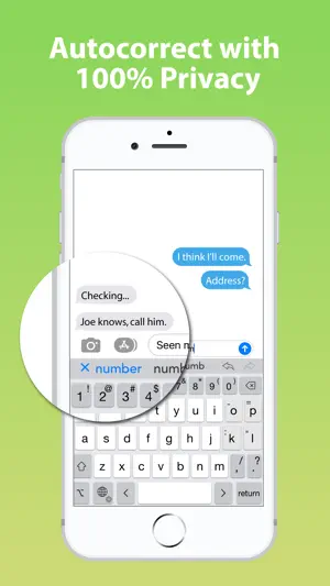 Typefinity Keyboard & Numbers screenshot 2