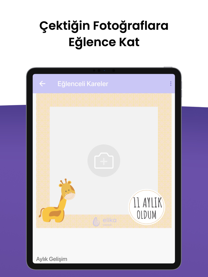 Bebek Gelişimi Takibi - Elika