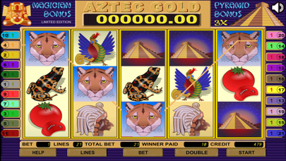 Aztec Gold Slot Screenshot