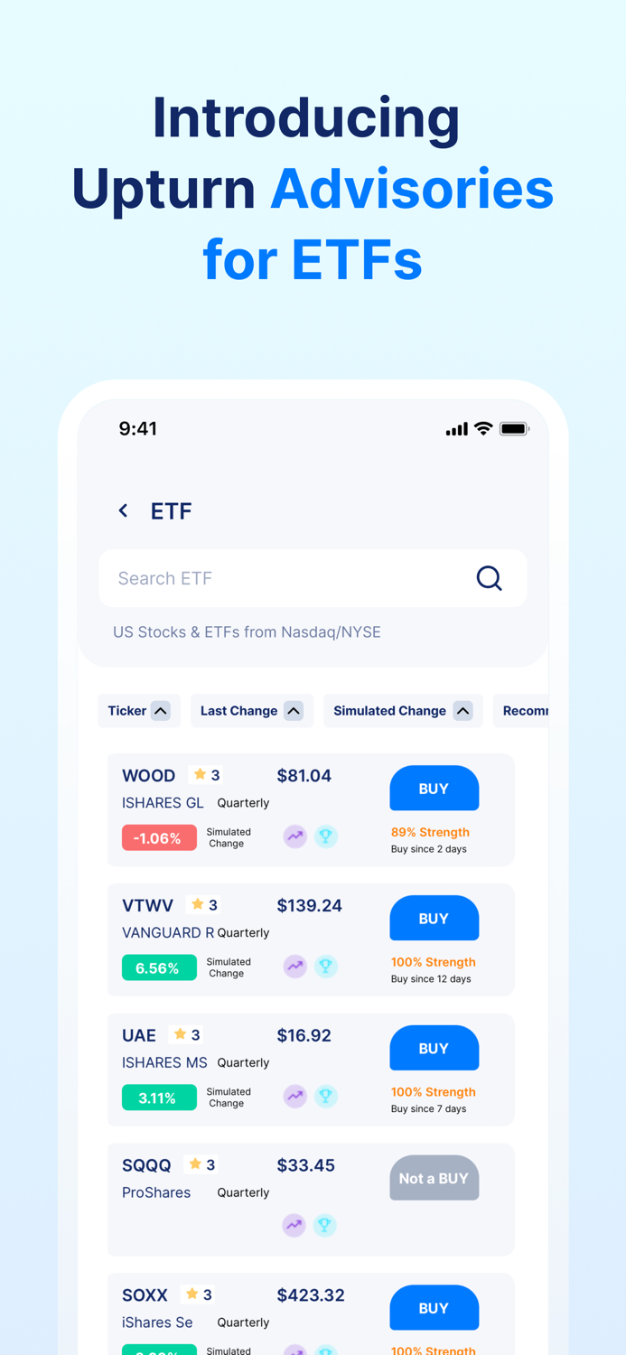 Upturn US Stock Advisor