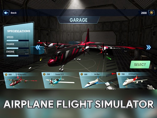 Plane Flight Simulator gameのおすすめ画像3