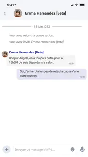 tchap iPhone Captures Décran 4