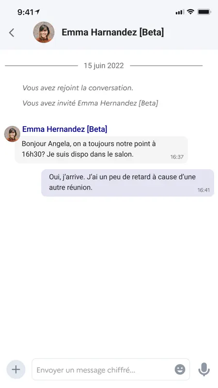 Tchap Classique screenshot 4 of 4