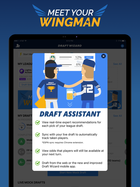 Fantasy Football Draft Wizardのおすすめ画像9