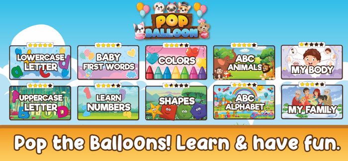 Balloon POP - Balloon Games
