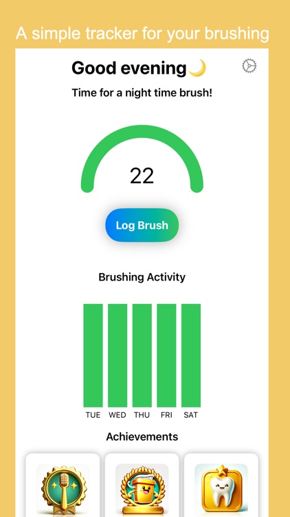 KIRU: Brush Habit Log