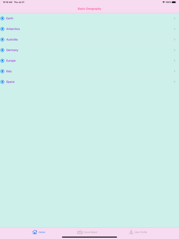 Screenshot #4 pour Basic Geography