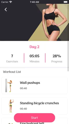 Game screenshot Weight Loss Workout. apk