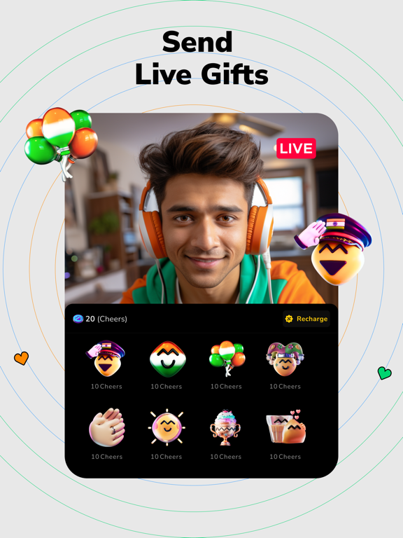 Screenshot #6 pour Moj - Short Video App