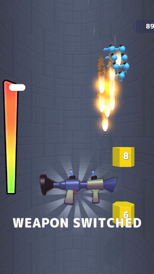 #2. Falling Crowd 3D (iOS) 由: 3A YAPIM VE YAZILIM DANISMANLIK LIMITED SIRKETI