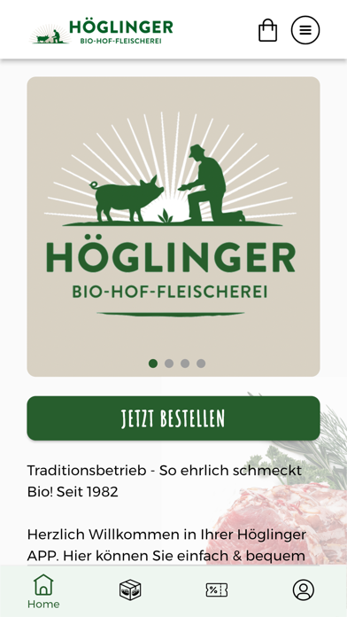 Metzgerei Höglinger Screenshot
