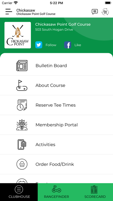 Chickasaw Point Golf Course Screenshot