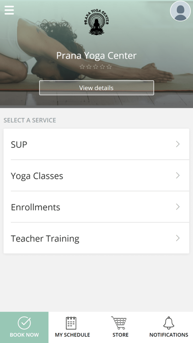PRANA YOGA CENTER Screenshot