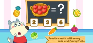 Wolfoo Math Learning Game screenshot #1 for iPhone