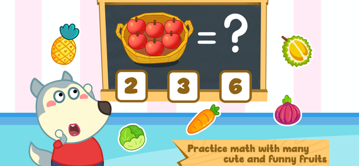 Wolfoo Math Learning Game