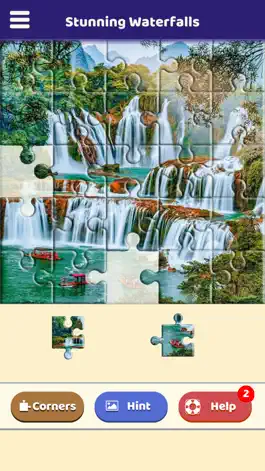Game screenshot Stunning Waterfalls Puzzle hack