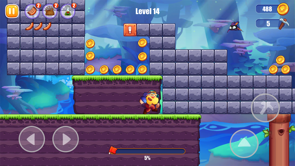 #8. Miner Adventure : Super Run (iOS) By: Gioi Pham