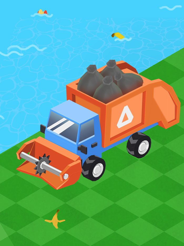 Trash Cleaner Garbage truck