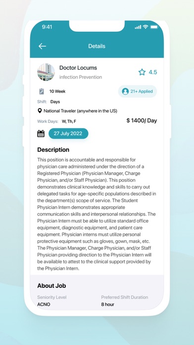 Doctor Locums Screenshot
