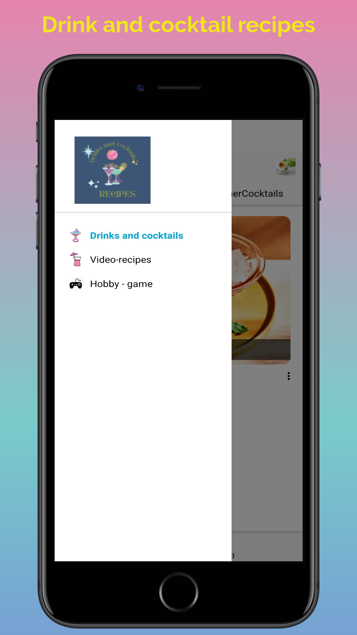 Drinks & Cocktails Recipes app
