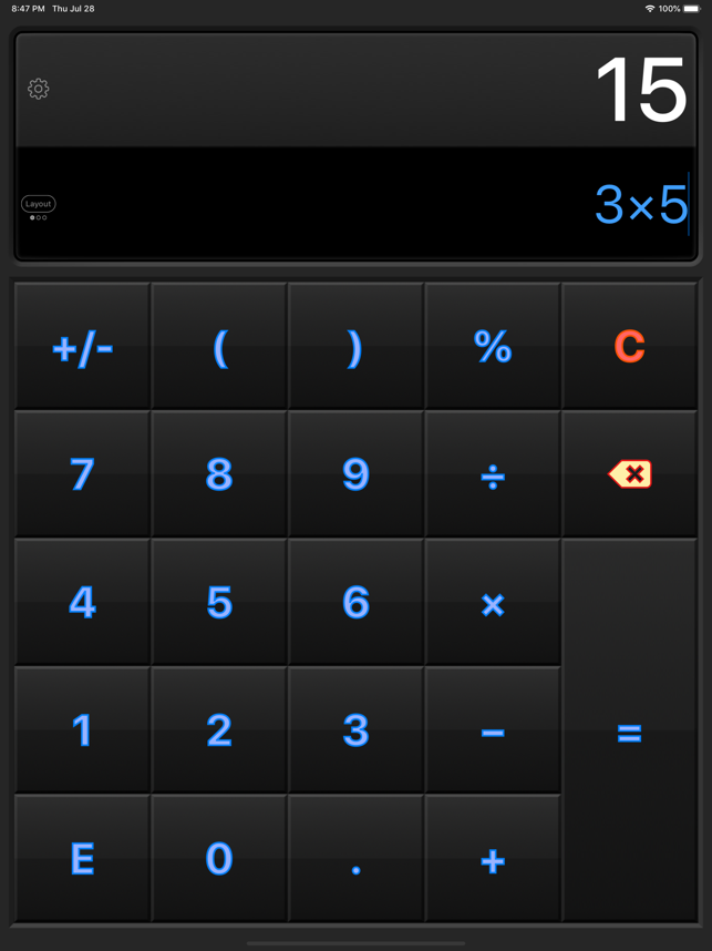 ‎Calculator HD Pro Screenshot