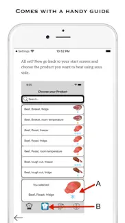 How to cancel & delete sous vide temperature & timer 2